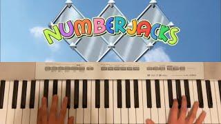 How To Play - Numberjacks Theme Song (Step-by-step piano tutorial)