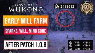 Black Myth Wukong XP Farm | Sparks Farm & Will Farm In Chapter 4 After Patch 1.0.8 | 100K Will!