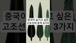 중국이 숨기고 싶은 고조선의 흔적 3가지 #고조선 #중국이숨기고싶은역사 #비파형동검 #탁자식고인돌 #진시황과조선 #고조선의흔적 #동북공정 #한국사 #유튜브쇼츠 #역사쇼츠