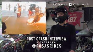 Post Crash Interview ft. @rosasrides | Leaned Back in Chiraq '21 Fiery Stunt Riding Crash Recap