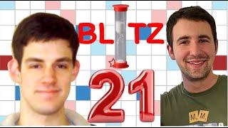 Blitz Scrabble Battle 21 vs. Joey Mallick!