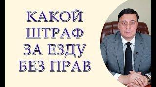 Какой штраф за езду без прав. Штраф за вождение без прав. Штраф за езду без прав 2019