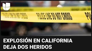 Explosión en un tribunal de California deja dos heridos: un sospechoso fue arrestado