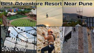 Best Adventure Resort Near Pune | Sunny's World | One Day Outing Place | #pune #adventure #resort