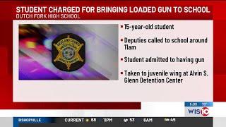 Student at Dutch Fork High School arrested after bringing gun to school