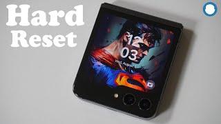 How To Hard Reset Samsung Galaxy Z Flip 5 - Easy!