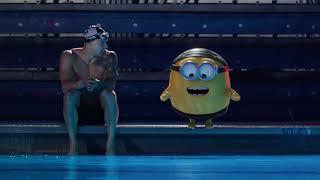 The Minions interrupt Caeleb Dressel's Olympic training | NBC Sports