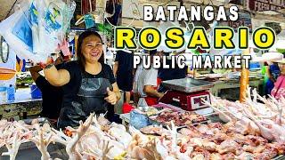 Market Day in ROSARIO BATANGAS | A Glimpse of Local Life of Town's Busiest Day