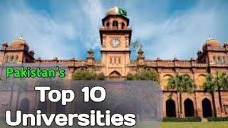 Top 10 University in Pakistan 