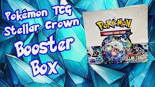 Pokémon TCG Stellar Crown - 36 pack Booster Box Break