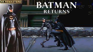 Batman Returns Longplay (SNES) [4K/Remastered/60FPS]