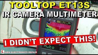 TOOLTOP ET13S IR Thermal Camera Multimeter! Test, Review and DISCOUNT CODES This is interesting!