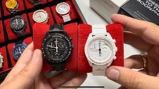 Unboxing Omega x Swatch MoonSwatch Snoopy / Full Moon and New Moon / Mission to the Moonphase