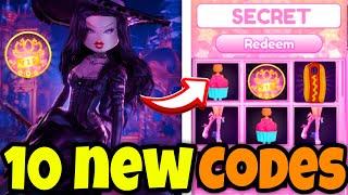 HOW TO GET ALL 10 NEW *SECRET* CODES & *FREE VIP* IN DRESS TO IMPRESS | ROBLOX DTI CODES 