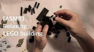 [ASMR] Relaxing LEGO ASMR, Inaudible sounds, Whispering, 레고조립asmr