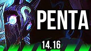 KINDRED vs VIEGO (JGL) | Penta, 75% winrate, 7 solo kills, Legendary, 21/5/7 | EUW Master | 14.16