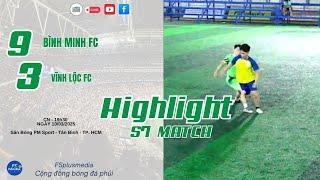 #Highlights: BÌNH MINH FC  VĨNH LỘC FCGIAO HỮU BÓNG ĐÁ S7 NĂM 20252025 03 10 19 41 19