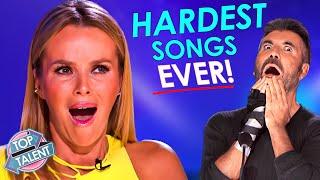 AMAZING Contestants Who Sang The HARDEST Songs Ever! What Happens Next?