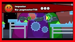 Geometry Dash - Impostor by pugmaster706 All Coins 100% Complete (All Endings)