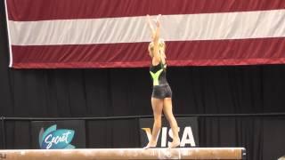 Nastia Liukin - Balance Beam - 2012 Visa Championships Podium Training