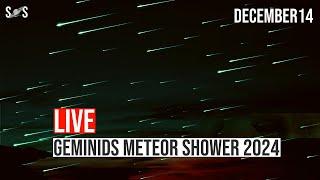 Live : Geminids Meteor Shower 2024 | December 13