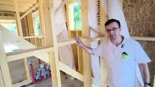 Casa de lemn la ROSU EcoKit? Aici ai răspunsul #timberframe #casedelemn