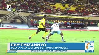 Uganda Cranes Ekubye Botswana e Namboole, Guwedde Ggoolo  1 - 0