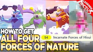 How to Get Enamorus & Other 3 Forces of Nature in Pokemon Legends Arceus