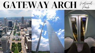 Gateway Arch National Park in St Louis & Taking the Elevator to the Top