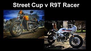 What's best? - BMW RnineT Racer v Triumph Street Cup Review