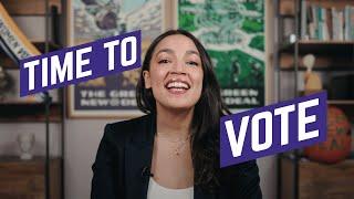 New York, it's time to vote! | Alexandria Ocasio-Cortez