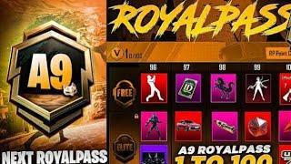 Finally  A9 Royal Pass 1 To 100 Rp 3D Rewards M249 Upgrade Skin in Bonus Pass Pubgm