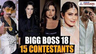 Bigg Boss 18: Tentative List of 15 Contestants; Watch PICS