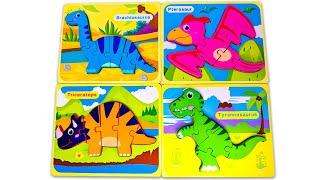 Best Learn Shapes with Animals Shape Matching Puzzle | Preschool Toddler Learning Kids Toy Video