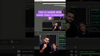 #day56 - How to update the state inside class component #shorts #reactjs #coding #techinterview