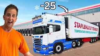 DELIVERING A BRAND NEW £80K FRIDGE TRAILER | #truckertim