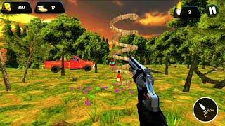 Ultimate Bottle Shooting Game - Jungle Wold Careful Bottle shoot - Android Gameplay