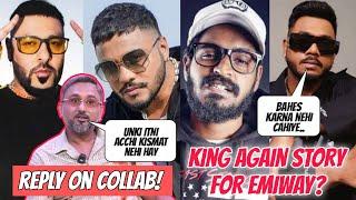 King Vs Emiway Beef! King Again Story For Emiway! Bella Story! Yo Yo Reply On Collab With Badehah!