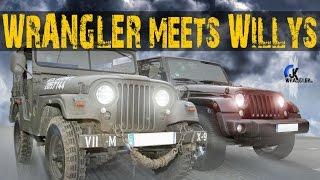 Jeep Wrangler JK | Willys Jeep M38A1 NEKAF (Roßdorf Germany)