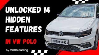 Unlocked 14 hidden features in Volkswagen #Polo | vcds coding | missing features | speed warning