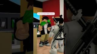 $1 MILLION ROBUX OR DOUBLE IT IN ROBLOX?  #shorts