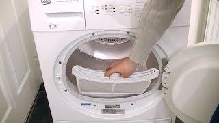 Beko DCU8230 Condenser Sensor Tumble Dryer Review & Demonstration