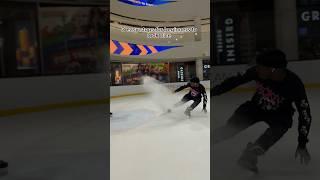 3 easy stops on ice #hockey #skate #figureskating #iceskating #skate