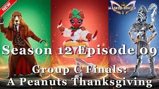 The Masked Singer Season 12 Episode 9 - Group C: A Peanuts Thanksgiving (Nov 28, 2024) Full episodes