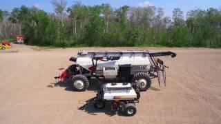 Bourgault Air Seeders - Yesterday & Today