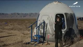 Blue Origin Launch for 9th Human Flight