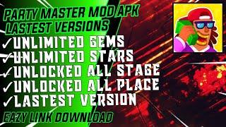 Party Masters Mod apk!! UNLIMITED GEMS AND STARS | PARTY MASTER HACK 2021