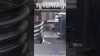 Makino doesn't produce mill-turning machines...oh wait! #machining #FIA2022 #turning #aerospace