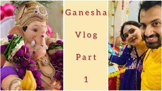 SORRY FOR THIS DELAY | GANESHA FESTIVAL DAY 1 | KANNADA VLOGS |