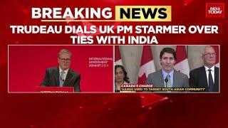 Trudeau Dials UK PM Starmer Over Ties With India, Alleged Involvement Of Indian Agents Discussed